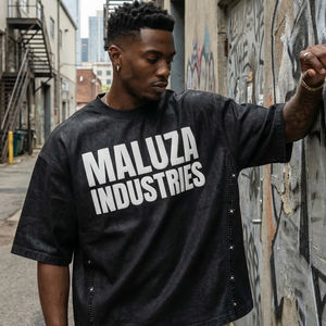 Camiseta Deportiva Elástica de Spandex, Corte Ajustado, para Fisicoculturismo, Corte Entallado, Suave y Transpirable - Product Image 6