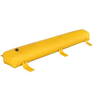 Barrière anti-inondation de 3,66 m de long x 30,48 cm de haut, alternative aux sacs de sable, excellente étanchéité, réutilisable, barrière de circulation - Product Image 2