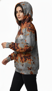 เสื้อฮู้ดดี้โอเวอร์ไซส์พรีเมียมแบบยูนิเซ็กซ์ พร้อมลายพิมพ์ซับลิเมชั่นสุดเทรนดี้ ออกแบบมาเพื่อแบรนด์แฟชั่นลำลองสไตล์คนเมือง - Product Image 5