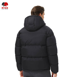 Chaqueta Acolchada de Diseño Personalizado para Hombre, Cierre de Cremallera con Logotipo Personalizado, Tejido Transpirable y Cómodo, Diseño ODM OEM - Product Image 4