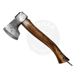 ขวานดามัสกัสทำจากวัสดุที่ดีที่สุดออกแบบตามแบบของคุณ - Product Image 1