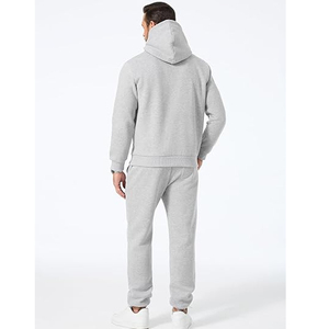 Conjunto Deportivo de Algodón para Hombre, Sudadera con Capucha y Pantalones Jogger, Ropa Deportiva Informal para Correr, Uso Diario, Moda - Product Image 3