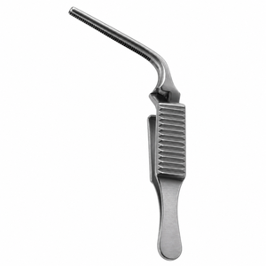 Pinza Angulada Tipo Bulldog DIETHRICH con Mordazas Serradas de 20 mm (1-7/8 pulgadas) 4.8 cm, Pinza Cardiovascular ZETOMEDPRO - Product Image 1