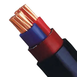 0.6/1KV XLPE Insulated PVC sheath Copper Cable 3x150mm2 Low Voltage Power Cable