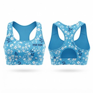 Sujetador Deportivo Atlético MMA para Mujer, Diseño Personalizado, Top Corto de Entrenamiento, Material Transpirable de Secado Rápido, Ajuste Cómodo y Compresivo - Product Image 4
