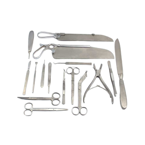 Kit de Autopsia Veterinaria Completo de Acero Inoxidable Reutilizable, Instrumentos de Disección Post Mortem y Necropsia de Blush Surgical - Product Image 2