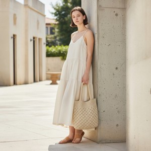 Sac fourre-tout en chanvre tricoté à la main, style bohème, naturel, écologique, fait main, sac de shopping à bandoulière, durable, artisanal, marché, sangle unique - Product Image 2