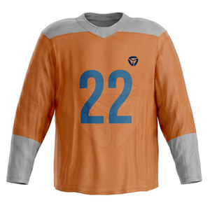 Ensemble uniforme de hockey sur glace pour hommes, matériau durable et respirant, coupe confortable, maillot et pantalon pour l'entraînement et les performances en compétition - Product Image 4