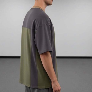 O-Neck Quick Dry Men's Short Sleeve T-<b>Shirt</b> <b>100</b>% <b>Polyester</b> Knitted Casual Blank Front Logo Design Regular Fit - Product Image 6