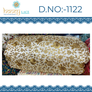 Tela Fendy Bordada, Suave al Tacto y Transpirable, para Vestidos de Novia, Decoración del Hogar, Estilo Elegante, Tela No Tejida de Lujo para Muebles, para Niños - Product Image 3