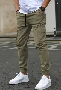 Fashion Men Cargo Jogger <b>Pants</b> Multi Pocket Comfortable Trousers High Quality Urban Streetwear Bottoms - Product Image 2