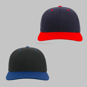 High Quality <b>Men</b> Middle Crown <b>Caps</b> Embroidered Sports Hat <b>Black</b> Suede Brim Visor 5-Panel Baseball <b>Cap</b> - Product Image 1
