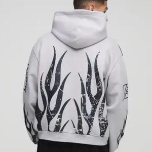 Sudaderas con Capucha de Felpa Francesa Personalizadas de Alta Calidad para Mujer, Ropa Urbana, Sudadera con Capucha Bordada de Alta Calidad con Hombros Caídos - Product Image 4