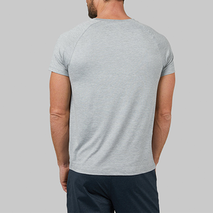 Camisetas de Manga Corta Raglán para Hombre, Cuello Redondo, Poliéster Tejido, Antiolor, Secado Rápido, Absorción de Humedad, 180g, Talla Estadounidense, Personalizadas, 2026 - Product Image 3