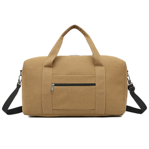 กระเป๋าเดินทางแบบพับได้สำหรับผู้ชาย ผลิตจากโรงงาน พร้อมโลโก้สั่งทำ ดีไซน์ใหม่ ซิป ผ้าไนลอน ผ้าแคนวาส ผ้าอ๊อกซ์ฟอร์ด  ขายส่ง - Product Image 4