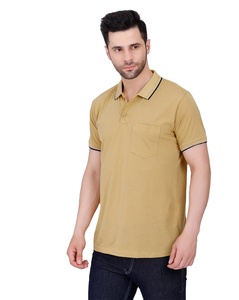 Camiseta Deportiva Casual de Verano para Hombre, Manga Corta, de Alta Calidad, Secado Rápido, Transpirable, de Jersey, Algodón, Fibra de Bambú, Colores Sólidos - Product Image 5