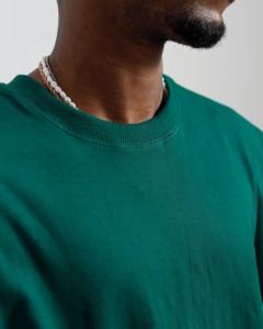 เสื้อยืดทรงหลวมแบบดรอปไหล่ ยูนิเซ็กส์ ทรงบ็อกซี่ สีพื้น แขนสั้น สไตล์ลำลอง สตรีทแวร์ เสื้อท็อป ยูนิเซ็กส์ ทรงบ็อกซี่ ดรอปไหล่ - Product Image 6