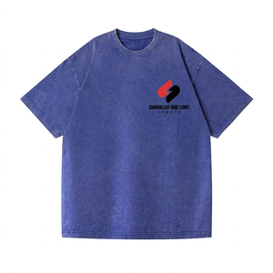 T-shirt Homme Personnalisé Oversize à Épaules Tombantes 100% Coton Lourd Décontracté Streetwear Coupe Ample Manches Courtes - Product Image 1