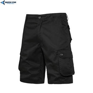 Shorts Cargo Décontractés Robustes en Toile pour Hommes, Respirants, Taille Haute, avec Cordon de Serrage, Idéaux pour l'Été, la Randonnée, les Voyages et le Sport, Service OEM - Product Image 3