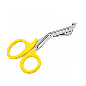 กรรไกรตัดผ้าพันแผล Emsrun Trauma Shears และกรรไกรแพทย์ ตัดผ้าพันแผลได้ง่ายสำหรับพยาบาล แพทย์ คู่มือการปฐมพยาบาล กรรไกรผ่าตัดพลาสติก - Product Image 6