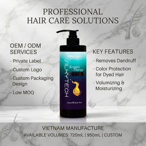 Shampooing anti-pelliculaire formule nettoyante pour le cuir chevelu, fabrication OEM/ODM au Vietnam - Product Image 1