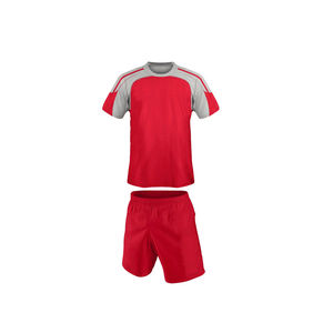 Men's <b>Soccer</b> Jersey Set Short Sleeve Crew Neck Moisture Wicking Regular Fit Elastic Waist Polyester Uniform - Product Image 1