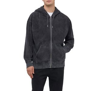 เสื้อฮู้ดดี้ฟอกสี 2026 สตรีทแวร์สั่งทำ OEM ทรงโอเวอร์ไซส์ ผ้าฟลีซคอตตอนหนา แบรนด์ส่วนตัว MOQ ต่ำ จัดส่งเร็ว ผู้ผลิต - Product Image 2