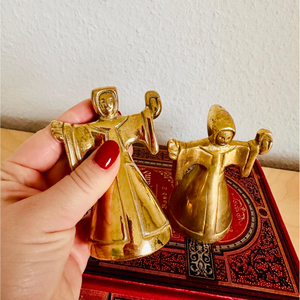 Juego de 2 Campanas Personalizables con Diseño de Adán y Eva, Campanas Colgantes de Latón Antiguo Vintage, Suministro al por Mayor - Product Image 5