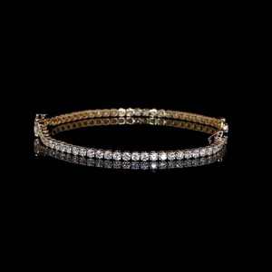 RAMDUT IMPEX GRA Certified Moissanite Tennis Bracelet Silver Plated Emerald Cut Teardrop Claw Set Sparkling Trendy Elegant - Product Image 3