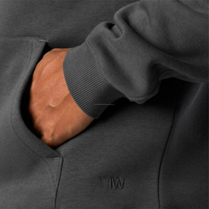 Sweat à capuche en molleton brodé personnalisé 100% coton Pull de haute qualité pour les entreprises, les clubs, les équipes et les événements de groupe - Product Image 5