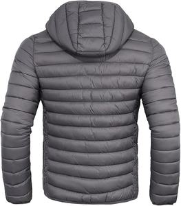 Veste matelassée tendance en gros, manteaux pour hommes de créateurs, veste matelassée personnalisée en duvet, veste bomber brillante pour hommes, veste matelassée 2026 - Product Image 4