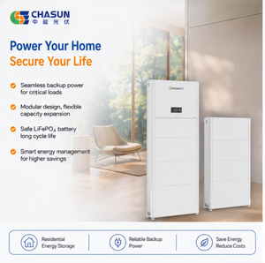 Chasun <span class=keywords><strong>SPH</strong></span> 4000TL-HUB 4kW Hybrid-Solarwechselrichter 16A PV-Eingang MPPT All-in-One LiFePO4 Wohnenergie-Speichersystem - Product Image 2