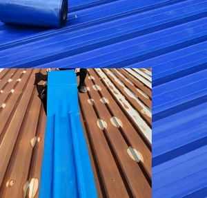 Rollo de membrana de impermeabilización de PE reforzado para techos industriales y exteriores para almacenes en los EE. UU. - Product Image 5