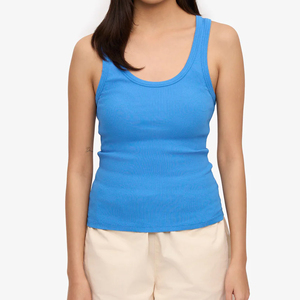 Débardeur sexy pour femme en tissu Oxford 3D, respirant, avec dentelle, boutons, pompons, soutien-gorge intégré et rembourrage ajouré, idéal pour l'été - Product Image 6