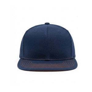 Personalized <b>Flat</b> Brim <b>Hat</b> With Embroidered Logo Area Adjustable Closure Lightweight Casual Sports Headwear For Adults - Product Image 1