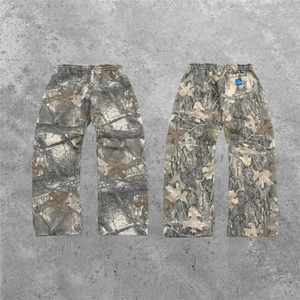 <b>Men</b> Camouflage <b>Pattern</b> Print High Street Hip Hop Sweatpants Women Oversized Unisex Casual Camo Baggy Pants - Product Image 3