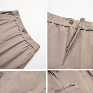 Multi-pocket Long Tactical Cargo Pants Men Outdoor Waterproof Quick Dry Breathable Oversized Hiking Hunting <b>Trousers</b> Casual Wear - Product Image 6