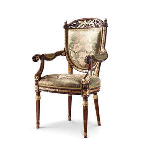 Traditional <b>Antique</b> Wooden Rectangle <b>Dining</b> Table With Marble Top And 8 <b>Chairs</b> For Home <b>Dining</b> Room Furniture - Product Image 5