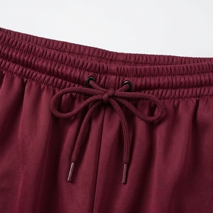 Ensemble de survêtement personnalisé imprimé par sublimation en polyester/coton respirant, coupe ample, avec capuche, coupe-vent rose pour homme et femme, idéal pour le tennis en hiver - Product Image 5