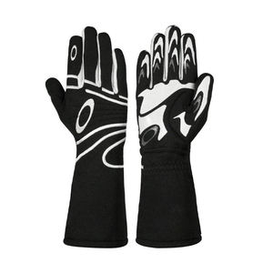 Custom Kart Racing Gloves Anti-<b>Slip</b> Breathable <b>Full</b> Finger Hook & Loop Closure Motorsport OEM ODM Manufacturer - Product Image 6