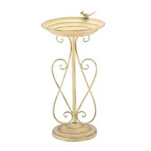 Bol de bain d'oiseaux en verre rouge de 12 pouces, de remplacement pour extérieur, également utilisable comme mangeoire et station d'eau pour oiseaux sauvages, et comme objet d'art paysager de jardin - Product Image 5