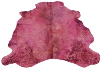 Dyed Hair on Cowhide Leather Rug Genuine Cow Skin For Home & Office Decor Handmade Natural Cowhide Carpets
