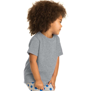 Camiseta de Verano Personalizada 100% Algodón para Niños, Fabricantes de Camisetas de Manga Corta para Niños, Estilo Casual, Color Sólido - Product Image 1