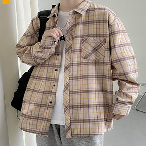 เสื้อเชิ้ตซาตินแฟชั่นใหม่สำหรับผู้ชาย ขายดี น้ำหนัก 180 กรัม ผ้าฝ้าย 100% เนื้อหนา ระบายอากาศได้ดี เป็นมิตรกับสิ่งแวดล้อม ทรงยาว ปลายเสื้อโค้ง ใส่สบายสำหรับฤดูร้อน - Product Image 5