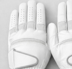 Guantes de bateo de cuero blanco, resistentes, unisex, para adultos, guantes de entrenamiento flexibles para béisbol con agarre antideslizante. - Product Image 2