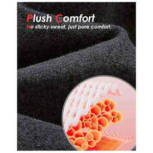 Sweat-shirt d'hiver unisexe de haute qualité à demi-zip, 100 % coton, tissu éponge anti-plis, respirant, design intelligent - Product Image 6