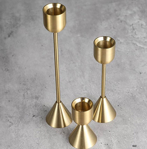 Vintage Metal Candle Holders <b>for</b> Wedding Christmas & Home Decor Rustic <b>Table</b> Centerpiece & <b>Fireplace</b> Mantel Decorations - Product Image 1