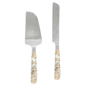 Classic Mother Of Pearl Cheese Knife Set Stainless Steel Cheese <b>Tools</b> With MOP Handle Premium Cutlery Set for Charcuterie <b>Board</b> - Product Image 6