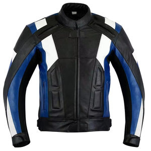 Mejor Proveedor de Chaquetas de Motociclista de Cuero para Hombre, Personalizadas, Resistentes al Fuego, con Estampado Personalizado, de Alta Calidad y Color Sólido - Product Image 1