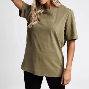 Camisetas de Manga Larga con Cuello en V para Mujer, Corte Regular, Casual, Spandex/Poliéster, Verano, Logotipo, Transpirables - Product Image 1